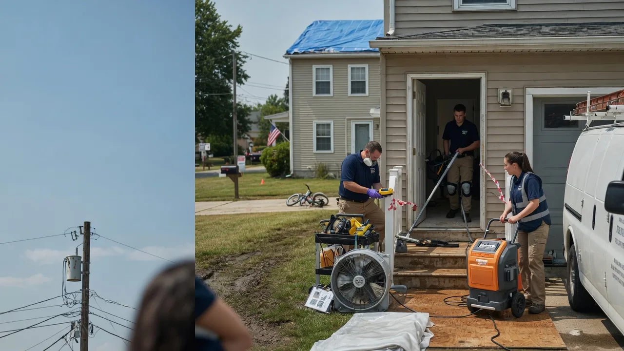 Water Damage Repair in Seaman, OH near me